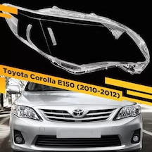 Vdf Toyota Corolla E150 2010-2012 Restyling Sağ Far Camı 208597802