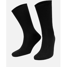 Aytuğ Erkek Bambu Diyabet Tekli Siyah Uzun Soket Çorap - A 51004 S