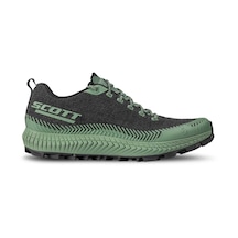 Scott Supertrac Ultra Rc Erkek Patika Koşu Ayakkabısı Siyah Yeşil 001