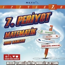 Netbil Yayınları 7. Sınıf Periyot Matematik Soru Bankası