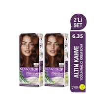 Intensıve 2'li Set 6.35 Altın Kahve Kalıcı Krem Saç Boyası Seti