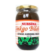 Nursima Ginkgo Bilobalı Bitkisel Karışımlı Macun 420 G