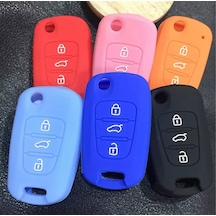 Hyundai Uyumlu I20 I30 Ix20 Slikon Anahtar Kilifi 458974268