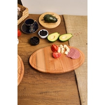 Ahşap Kesme Tahtası - Ahşap Sunum Tahtası - Ahşap Servis Tahtası - Anneler Günü Hediyesi 32x19 Cm Ahşap