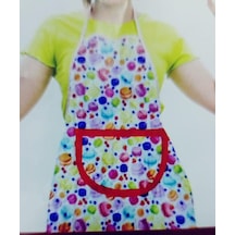 Kapitone Su Geçirmez Mutfakönlüğü Cepli