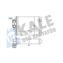 Kalorıfer Radyatoru Fıat 500 Panda 1,3 Mjet 09-