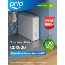 Prio Cdx600 Praktic Tanksız Direkt Akışlı Otomatik Yıkamalı Pompalı Su Arıtma Cihazı 600 Gpd Direk Akış
