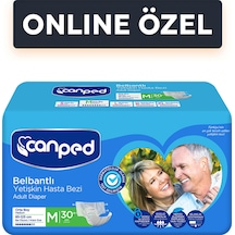 Canped Belbantlı Hasta Bezi Orta 30'lu 2 Adet Diğer