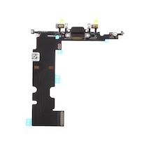 Apple Uyumlu iPhone 8 Plus Şarj Soket Flex Siyah Renk
