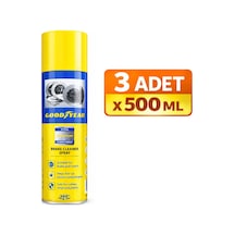 Fren Balata Temizleme Spreyi 3 Adet - Goodyear