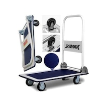 Stilmax Malzeme Koli Yük Paket Taşıma El Arabası 175kg Kapasiteli