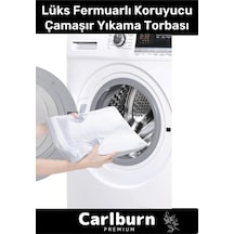 Premium Serisi Özel Fermuarlı Koruyucu Leke Çıkartıcı Ayakkabı Çamaşır Yıkama Torbası Filesi 2 Adet