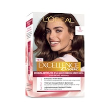 3 Adet Excellence Creme Saç Boyası - 5 Kahve 192 Ml