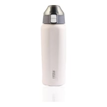 Tyeso Square Termos Vakumlu Paslanmaz Sızdırmaz 600ml-Beyaz