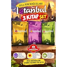 Ayla Hacıoğlu İztanbul Seti 3 Kitap Madalyonun Laneti + Bin Altın + Tılsımlar Uyanınca