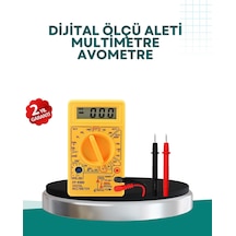 Elektrik Ölçüm Cihazı Dijital Multimetre 10 Amper Destekli - Lisinya