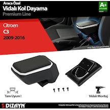 Citroen C3 Kol Dayama Kolçak Abs Vidalı Gri 2009-2016 A+kalite