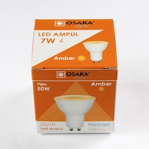 Osaka Gu10 7w Amber Işık Rengi Led Ampul Pro 707