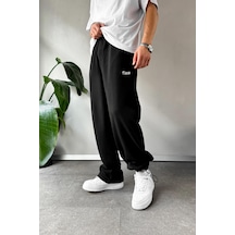 Flaw Atelier Baggy Eşofman Altı Siyah Siyah