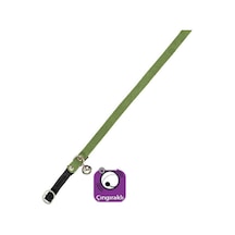 Karlıe Kadife Kedi Tasma Çıng. 30cm Yeşil