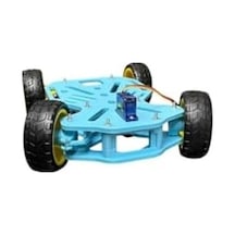 Arduino Uyumlu Ön Tekerleri Dönebilen 4wd Robot Araba Platform Kiti Seti Monte 7/8 Yaş