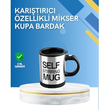 Çift Katmanlı Termos Özellikli Karıştırma Motorlu Kupa - Lisinya Gümüş