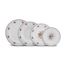 Karaca  Flor 24 Parça 6 Kişilik Yemek Takımı