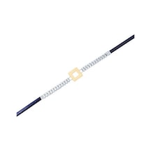 Diamond Line - Gülaylar 14 Ayar Altın Trend Bileklik Sarı Altın