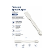 Porselen Spatül Kaşıklı 140 Mm 1 Adet