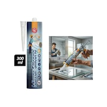 Şeffaf Silikon - 300 Ml - Ayna Cam Yapıştırıcı