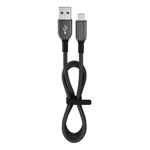 12 Watt 2.4a Usb-a To Lightning 1.2m Hızlı Şarj Kablosu Siyah Fc35 Tdrtr