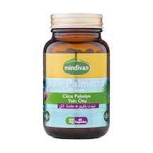 Mindivan Cüce Palmiye & Yakı Otu Ekstresi 60 Kapsül 500 Mg