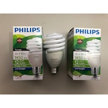 3 Adet Phılıps 23w 103w 1450 Lümen 6500 Kelvin Beyaz Tasarruflu Lamba 12.000 Saat