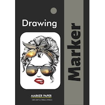 DreamArt Galery Marker Defteri- çizim defteri A5 Ebat