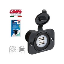 Lampa Ext-8 2Li Usb Soketi Yüzeye Monte 39005