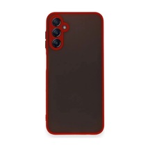 Samsung Galaxy A25 5g Kılıf Montreal Silikon Kapak - Kırmızı