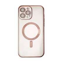 Apple iPhone Uyumlu 14 Pro Kılıf Kross Magneticsafe Kapak - Rose İtdark31136