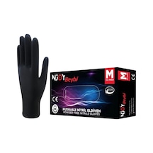 Muayene Eldiveni Medium Pudrasız Njoy Nitril Siyah 100 Lü Paket Siyah Muayene Eldiveni Medium Pudrasız Njoy Nitril Siyah 100 Lü Paket Siyah