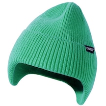 Alibee Sonbahar Ve Kış Örme Şapka Yumuşak Ve Rahat Kadın Sıcak Trend Vahşi Yün Şapka Erkek - Yeşil
