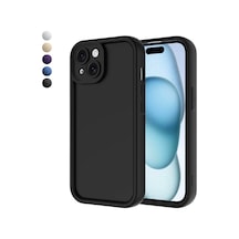 İphone Uyumlu 13 / İphone Uyumlu 14 Kılıf Viera Seri Silikon Kapak Bordo