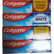 Advanced White 2x75 Ml 2 Adet Süper Fırsat Diş Macunu Beyazlatma