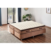 Nironyatak W.Cotton 160X200 Çift Kişilik Pedli Yatak Full Ortopedik Yaylı Ya