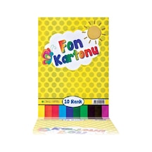 Çınar Fon Kartonu 24X34 10Lu A4