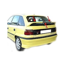 Opel Astra F 1991-1998 Cam Altı Işıklı Spoiler-fiber-astarlı-boyasız