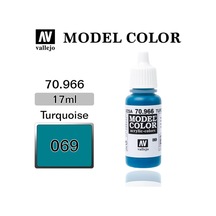 17 Ml. 69 Turquoise-matt Model Color Serisi Maket Boyası, Vallejo 70966 Standart