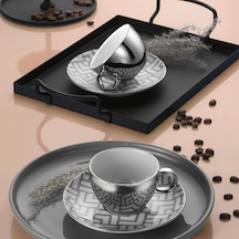 Kütahya Porselen Zeugma 2 Li Kahve Fincan Takımı Platin Dekor No 11328 Diğer