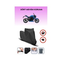 Siyah Suzuki Gsx-s 950 Motosiklet Brandası Arka Çanta Uyumsuz