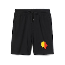 Euro 24 Belgium Erkek Siyah Şort Siyah