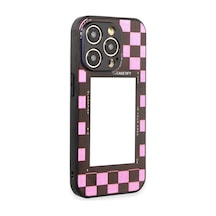 Apple Uyumlu iPhone 12 Pro Max Kılıf Mirror Desenli Kapak Desen 8/