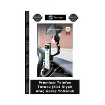 Premium Telefon Tutucu Jx14 Siyah Araç Gereç Yolculuk